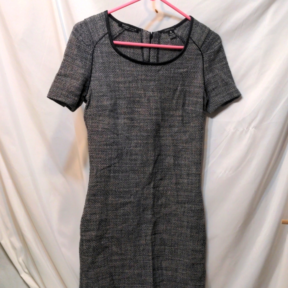 Maison Scotch Rendez Vous gray dress